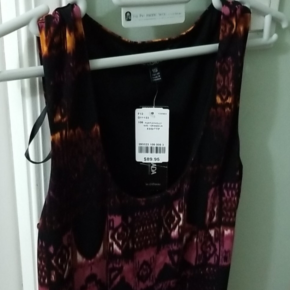 Multicolored Tight FIghted Dress - Picture 2 of 4